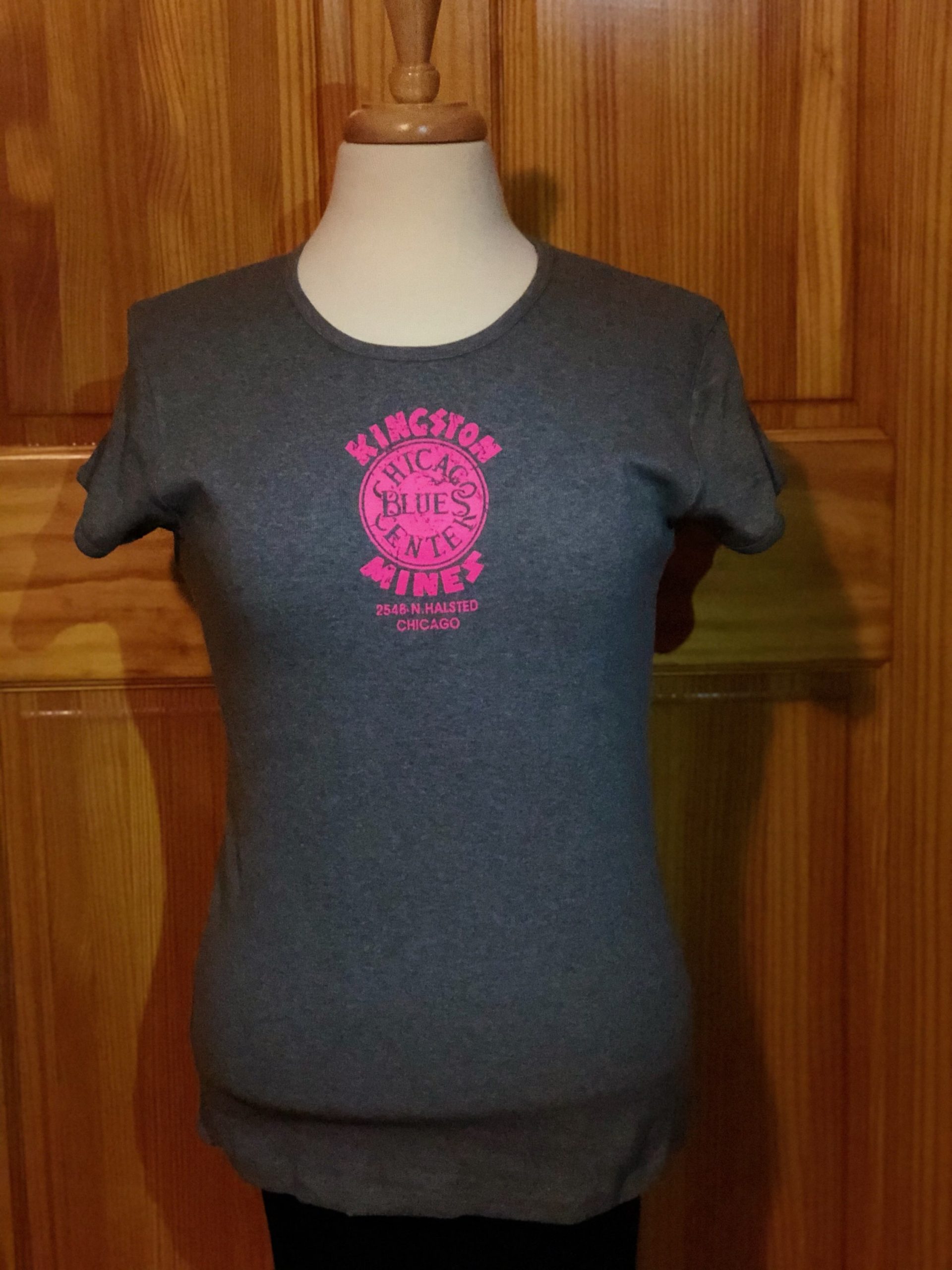 Grey Baby Doll Tee (XL) – Kingston Mines